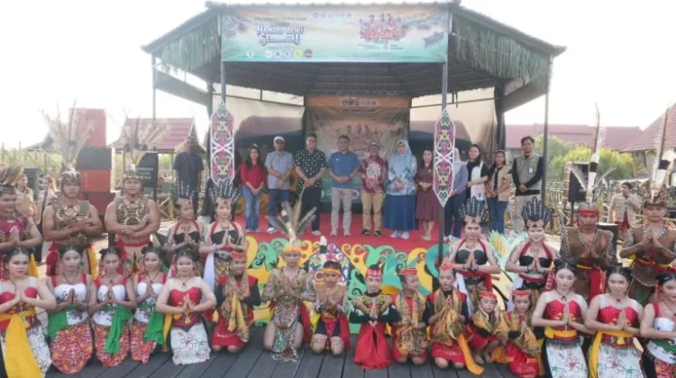 Wakil Wali Kota Palangka Raya Buka Festival Handep Lewu Sebangau
