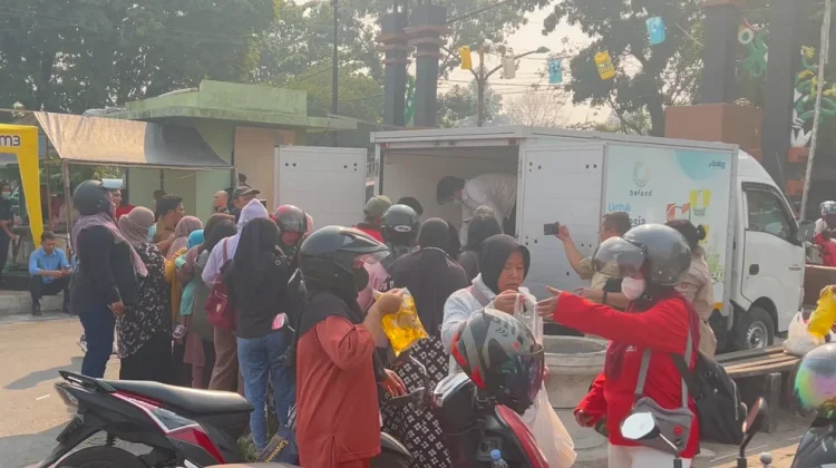 Pemko Palangka Raya Gelar Pasar Murah Sambut HUT ke-81 RI