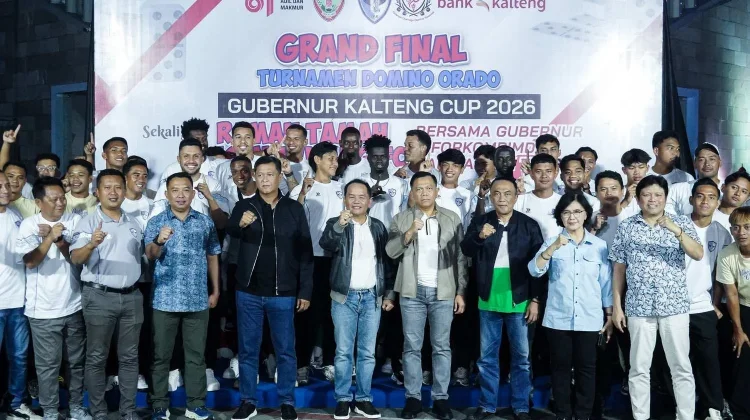 Gubernur Kalteng Hadiri Grand Final Domino ORADO