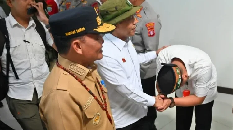 Kadishut Kalteng Sambut Menteri Kehutanan, Perkuat Sinergi Penanganan Karhutla