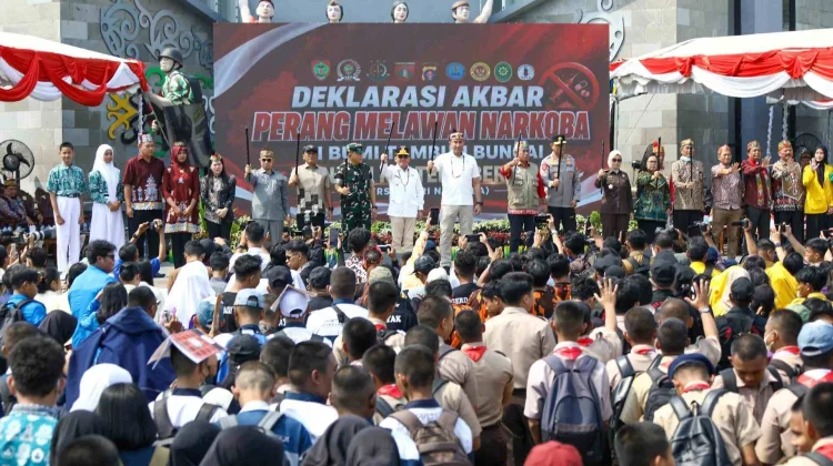 Kalteng Deklarasikan Perang Melawan Narkoba