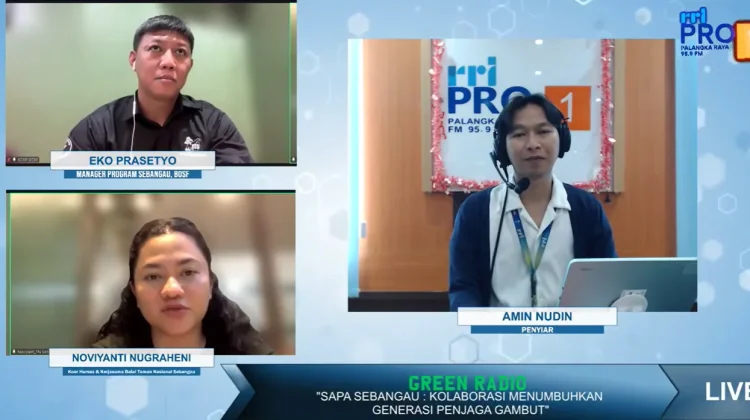 BOSF dan Taman Nasional Sebangau Inisiasi Edukasi Konservasi Kepada Anak