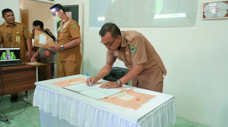 Wabup Hadiri Sertijab Kepala Dinas Parbudpora Kabupaten Kapuas