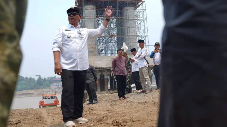 Pembangunan Jembatan Sikan-Tumpung Laung Ditargetkan Rampung 2028