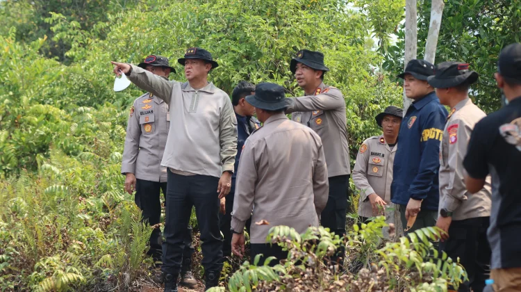 Polda Kalteng Bantu Peralatan Mempecepat Penanganan Kahutla