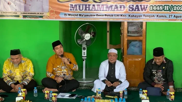 Wabup Pulang Pisau: Maulid Nabi Momentum Perkuat Iman dan Silaturahmi