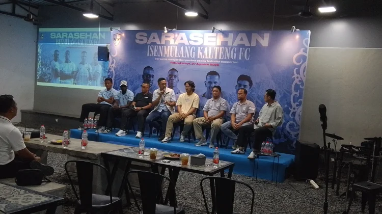 Isenmulang Kalteng FC Resmi Diperkenalkan Kepada Supporter