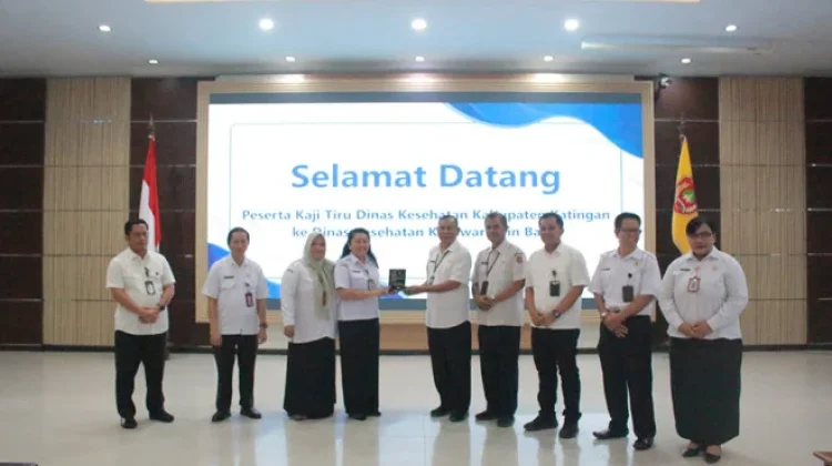 Dinkes Kobar Jadi Lokasi Kaji Tiru Persiapan BLUD Puskesmas Dinkes Katingan