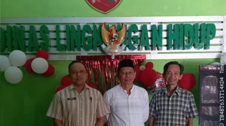 Kepala DLH Kobar Terima Kunjungan Komisi II DPRD Palangka Raya