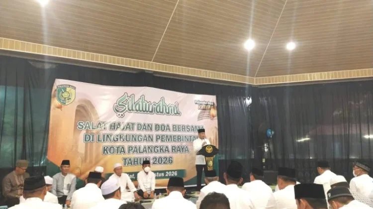 Pemko Palangka Raya Gelar Salat Hajat Memohon Karhutla Mereda