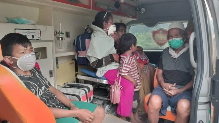 Karhutla Meluas, Warga Petuk Katimpun Alami Gangguan Kesehatan Akibat Kabut Asap