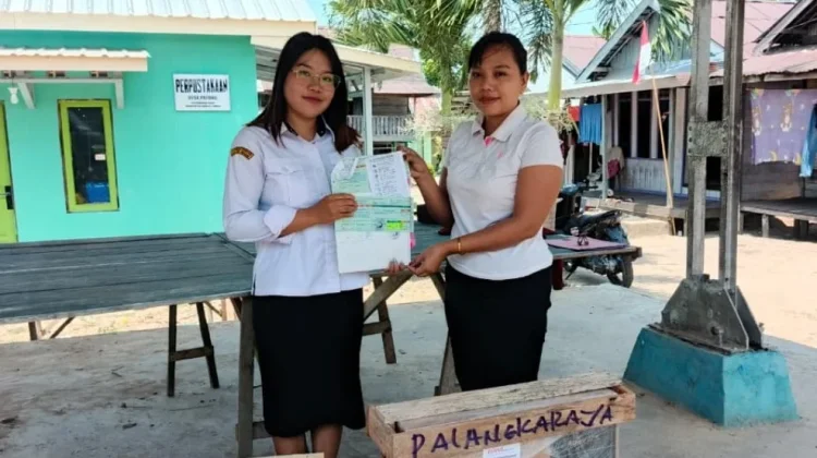 Tujuh Perpusdes Bartim Dapat Suntikan Literasi