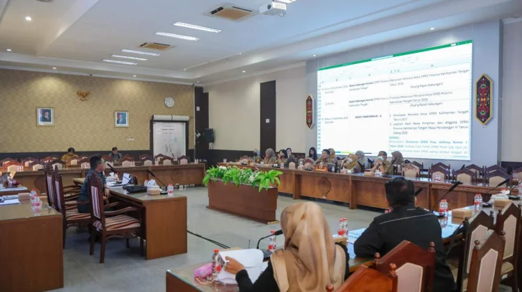 Bamus DPRD Kalteng Susun Ulang Jadwal Kegiatan