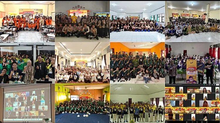 Serentak se-Indonesia, Pajak Bertutur 2026 Hadir di 20 Sekolah Kalsel dan Kalteng