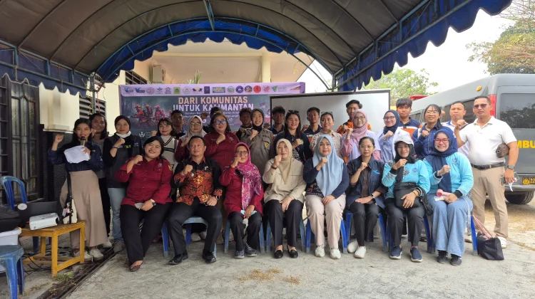 Komunitas di Palangka Raya Buka Posko Kesehatan Gratis dan Edukasi Cegah Karhutla