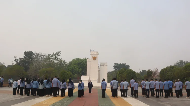 Kenang Jasa Pahlawan, RRI Palangka Raya Lakukan Ziarah ke Taman Makam Pahlawan