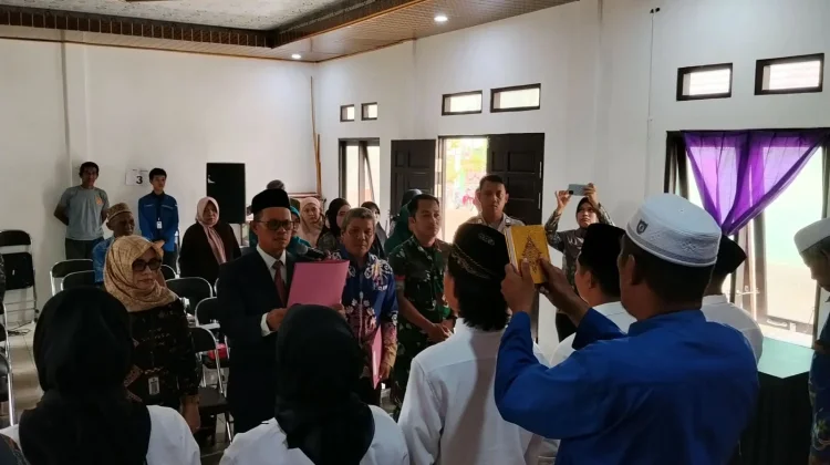 Anggota BPD Terpilih Desa Penyaguan Resmi Dilantik