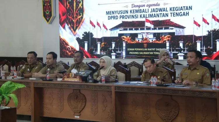 Bamus DPRD Kalteng Atur Jadwal APBD Perubahan dan Pokir
