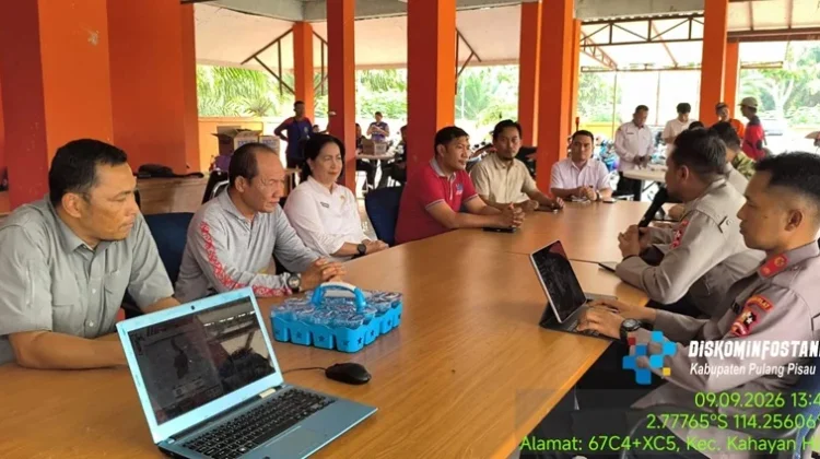 Lemdiklat Polri dan BPBD Pulang Pisau Bahas Strategi Pencegahan Karhutla