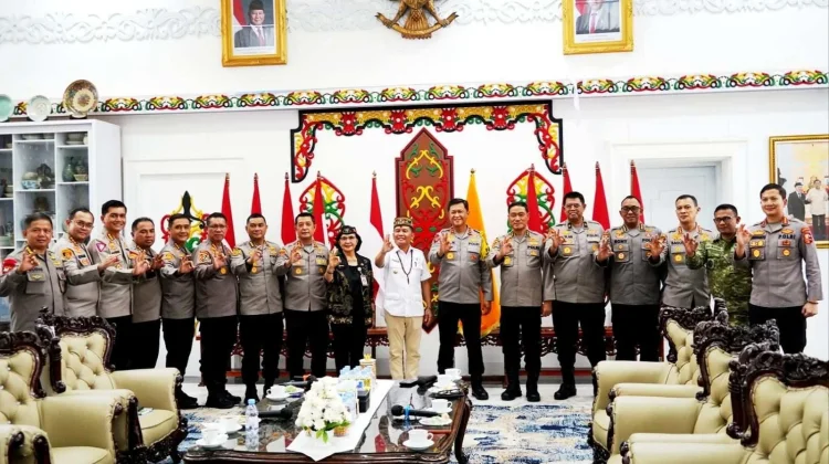 Gubernur Kalteng Sambut Peserta PKDN SESPIMTI Polri