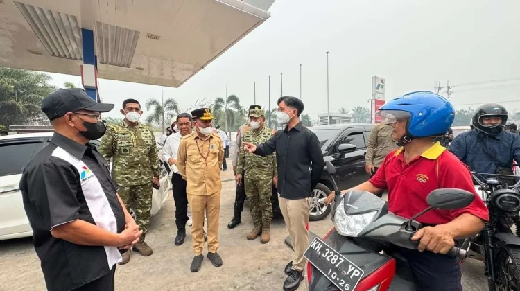 Wapres RI Cek Antrean BBM di Palangka Raya