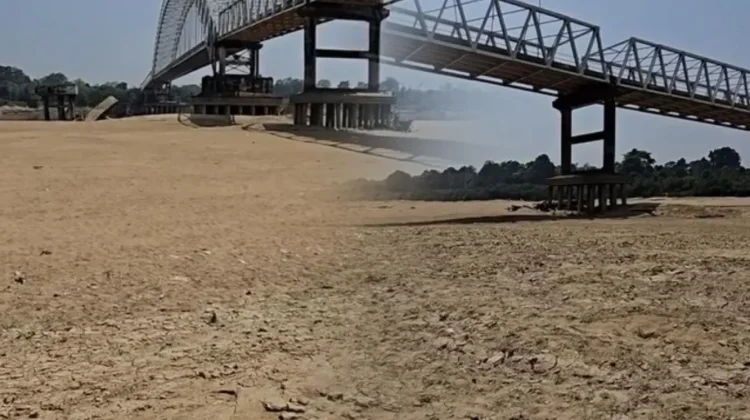 Sungai Surut karena Kemarau Berbahaya untuk Tempat Wisata