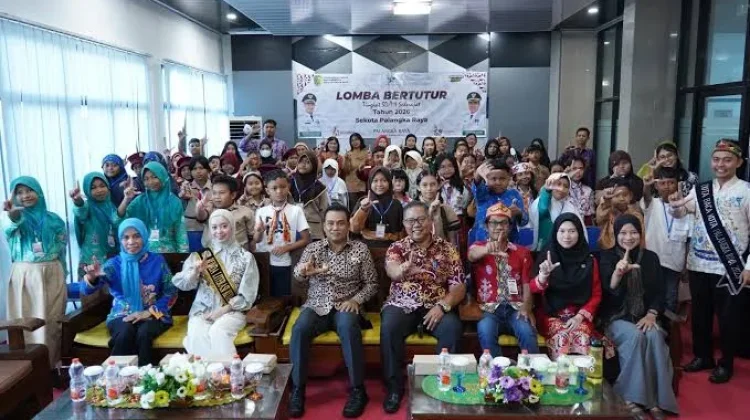 Mengisi Kegiatan Selama PJJ, Dispursip Palangka Raya Gelar Perlombaan