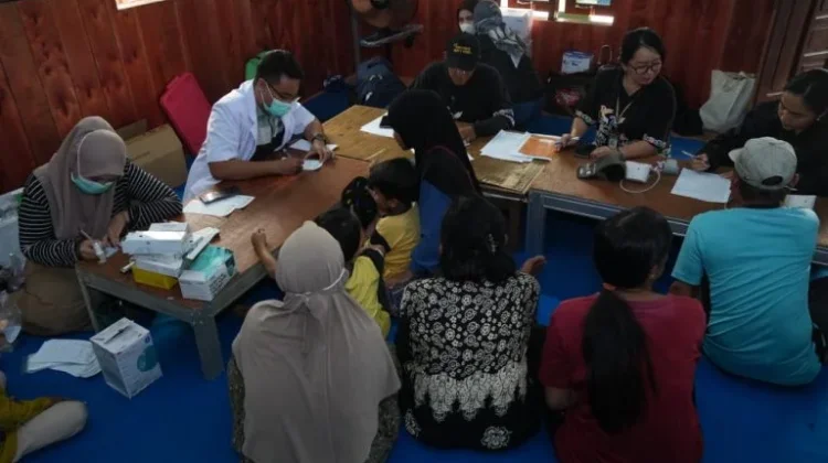 Puskesmas Bukit Hindu Jemput Bola Lakukan Pemeriksaan Kesehatan Gratis