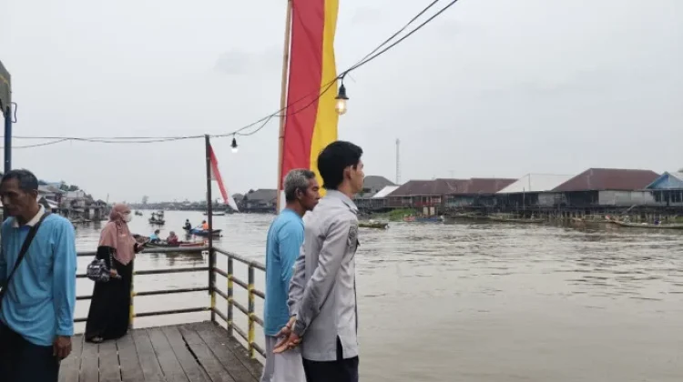 Dishub Kobar Amankan Lomba Mancing Udang di DAS Arut
