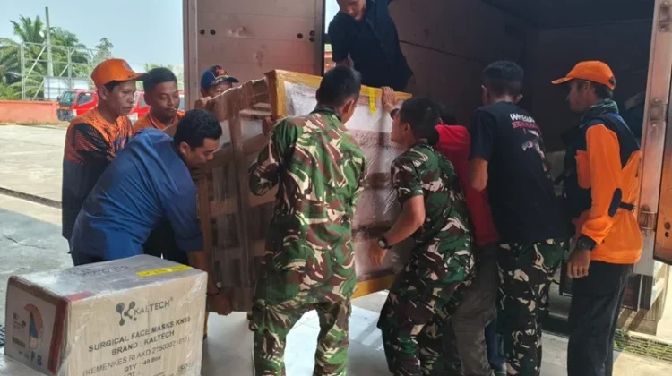 Terima Bantuan BNPB, BPBD Pulang Pisau Siap Naikkan Status Karhutla