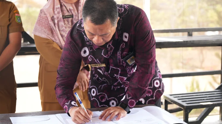 KPP Pratama Batulicin dan KPPN Kotabaru Gelar Penandatanganan BAR Pajak Pusat