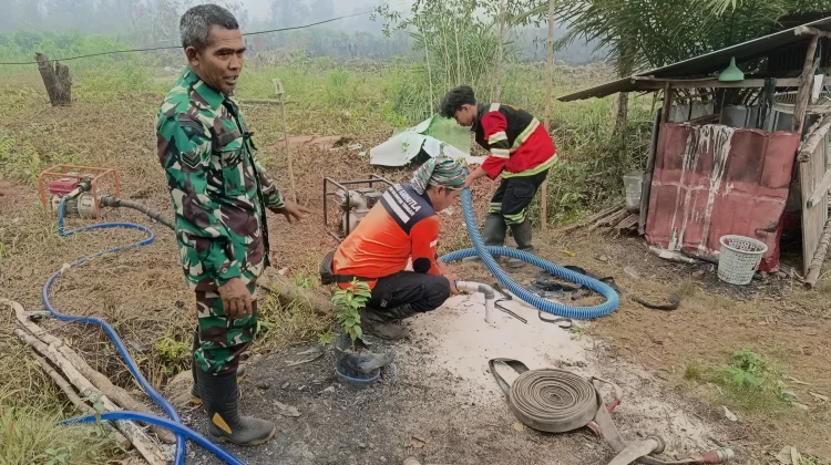 Karhutla Sebulan Belum Padam, Api Mendekati Permukiman