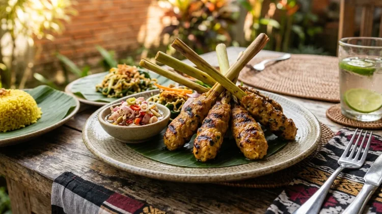 Resep dan Cara Mudah Membuat Sate Lilit Ayam Khas Bali