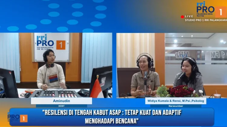 Sikap Adaptif dan Kelola Stres Diperlukan untuk Hadapi Kondisi Kabut Asap