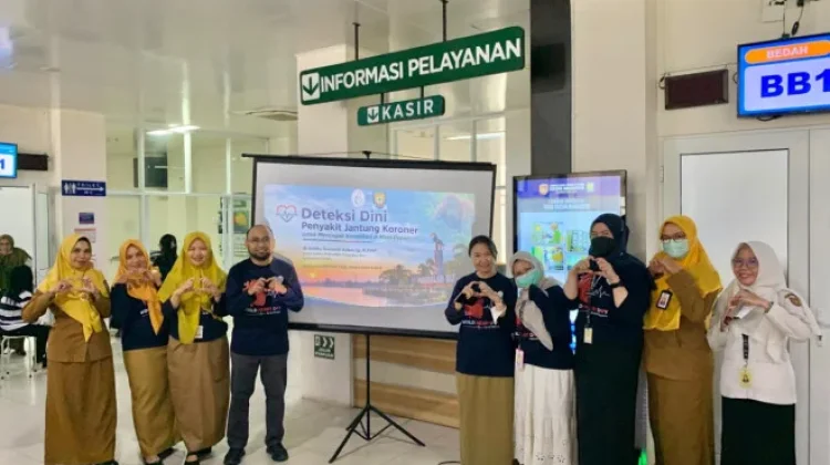 RSSI Pangkalan Bun Edukasi Deteksi Dini Penyakit Jantung Koroner