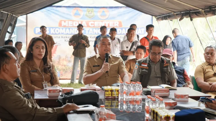Ancaman Kemarau Panjang, Pemkab Kapuas Perpanjang Tanggap Darurat Karhutla