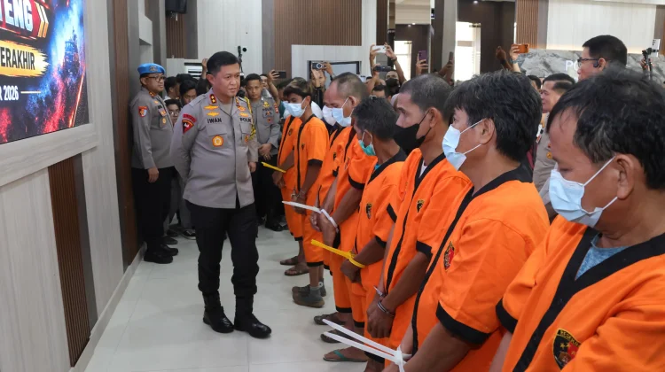 Polda Kalteng Tindak Tegas Pembakar Lahan