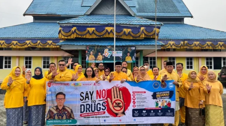 Disnakertrans Kobar Gelar Kampanye Anti Narkoba bagi ASN