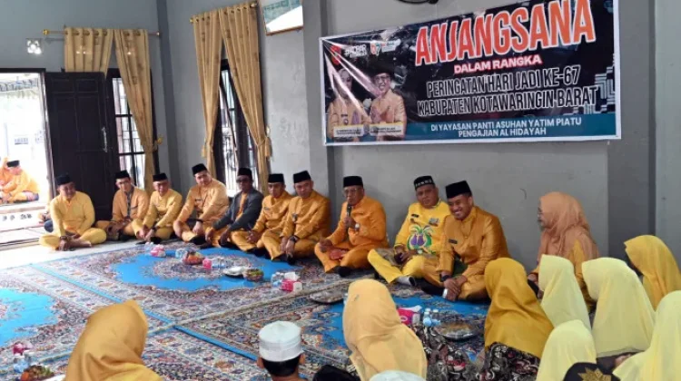 HUT ke-67 Kobar, Pemkab Gelar Anjangsana ke Panti Asuhan