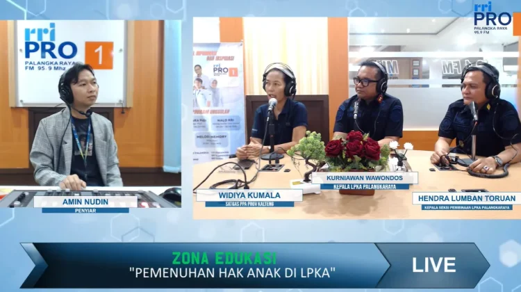 Pemenuhan Hak Anak Diperkuat Melalui Pembinaan LPKA Palangka Raya