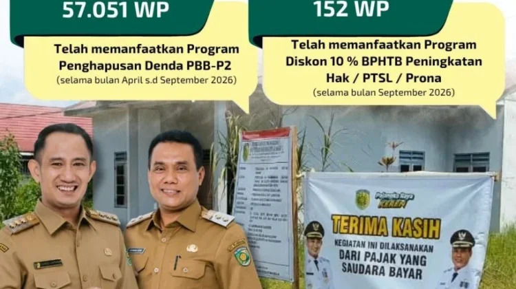 Ribuan Warga Palangka Raya Manfaatkan Program Penghapusan Denda