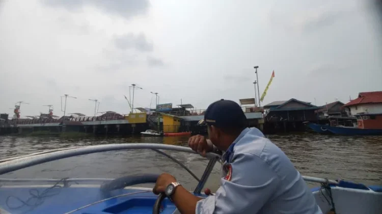 Dishub Kobar Amankan Lomba Mancing DAS Arut Berjalan Tertib