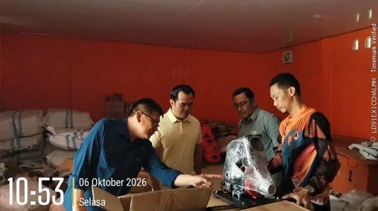 Bupati Ahmad Rifa'i Cek Sarpras Bantuan Presiden