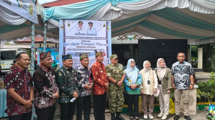 Pemprov Kalteng Gelar Gerakan Pangan Murah Jelang Ramadan 1447 H