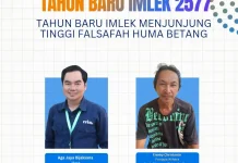 Tahun Baru Imlek Menjunjung Tinggi Falsafah Huma Betang