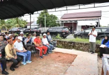 Bupati Kapuas Resmikan Kantor Selat Hulu