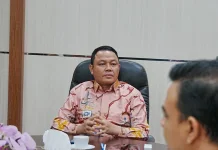 Sekda Kapuas Terima Audiensi BPS Bahas Inflasi