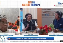 BPBD Palangka Raya Lakukan Mitigasi Bencana di Sekitar Pasar Ramadan