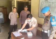 Komitmen Bersih dari Narkoba, Polresta Palangka Raya Tes Urine