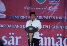 Bupati Kapuas Buka Pasar Ramadan di Stadion Panunjung Tarung